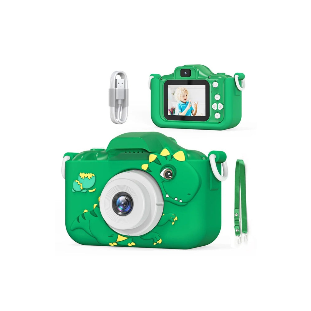 Fotocamere digitali unicorno🦄 e dinosauri 🦕per bambini/ragazzi e ragazze 1080P HD 8x Zoom