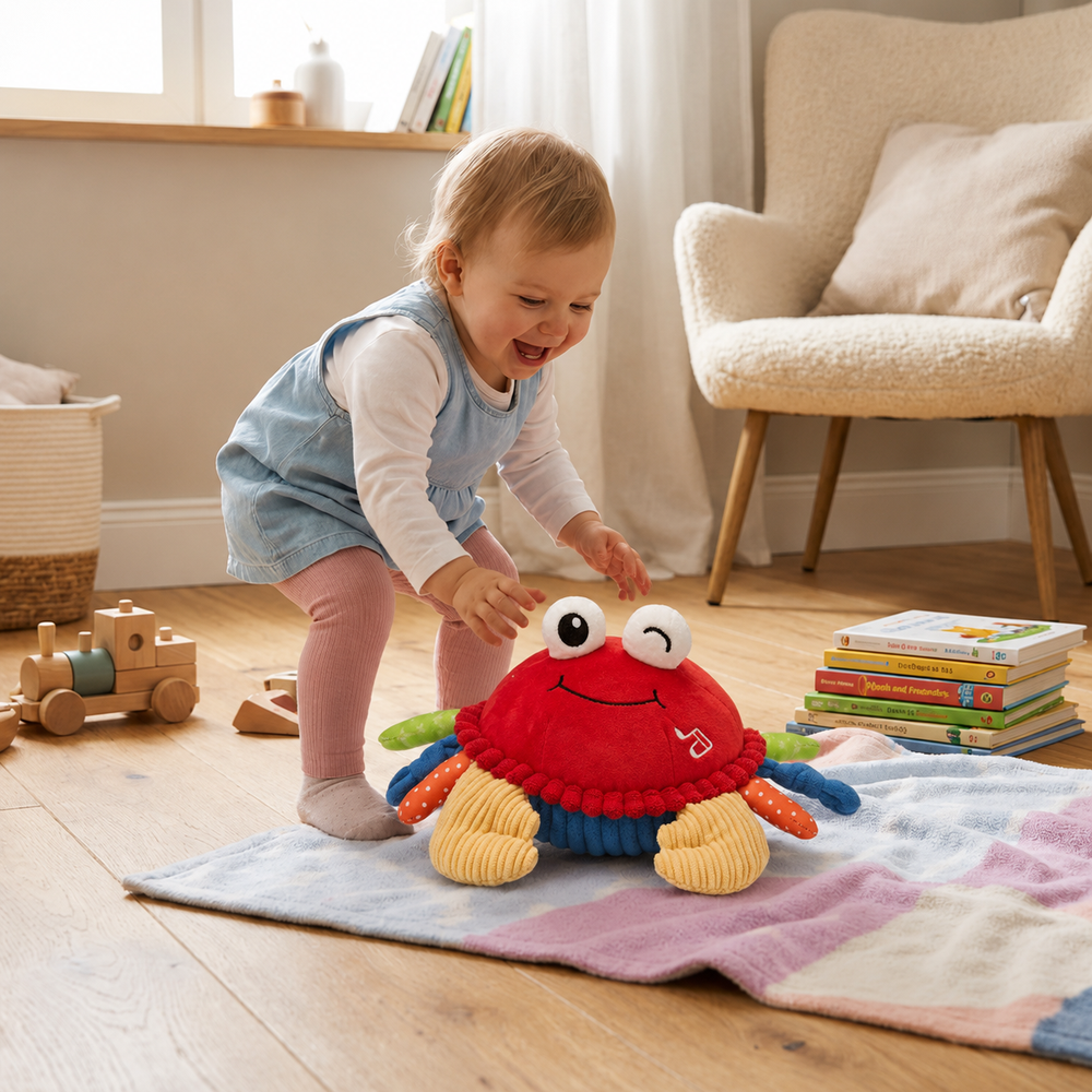 Crabby GO™- Il Granchietto Interattivo che insegna a gattonare giocando