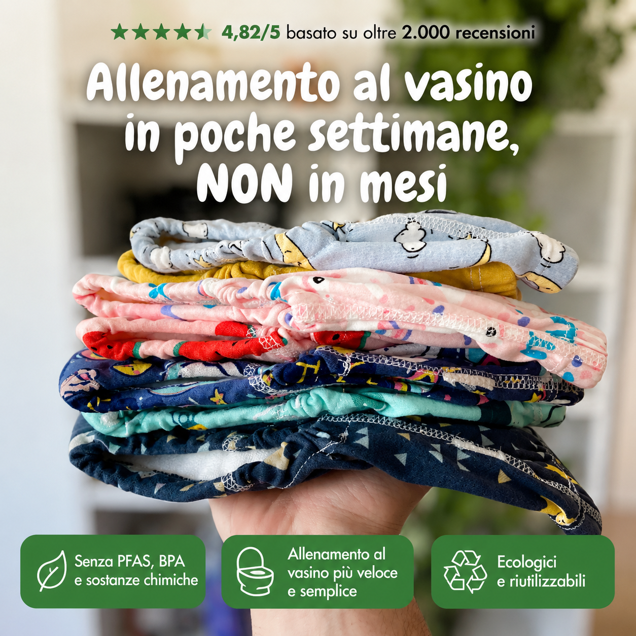 PottyPop™- La Mutandina che Insegna il Vasino