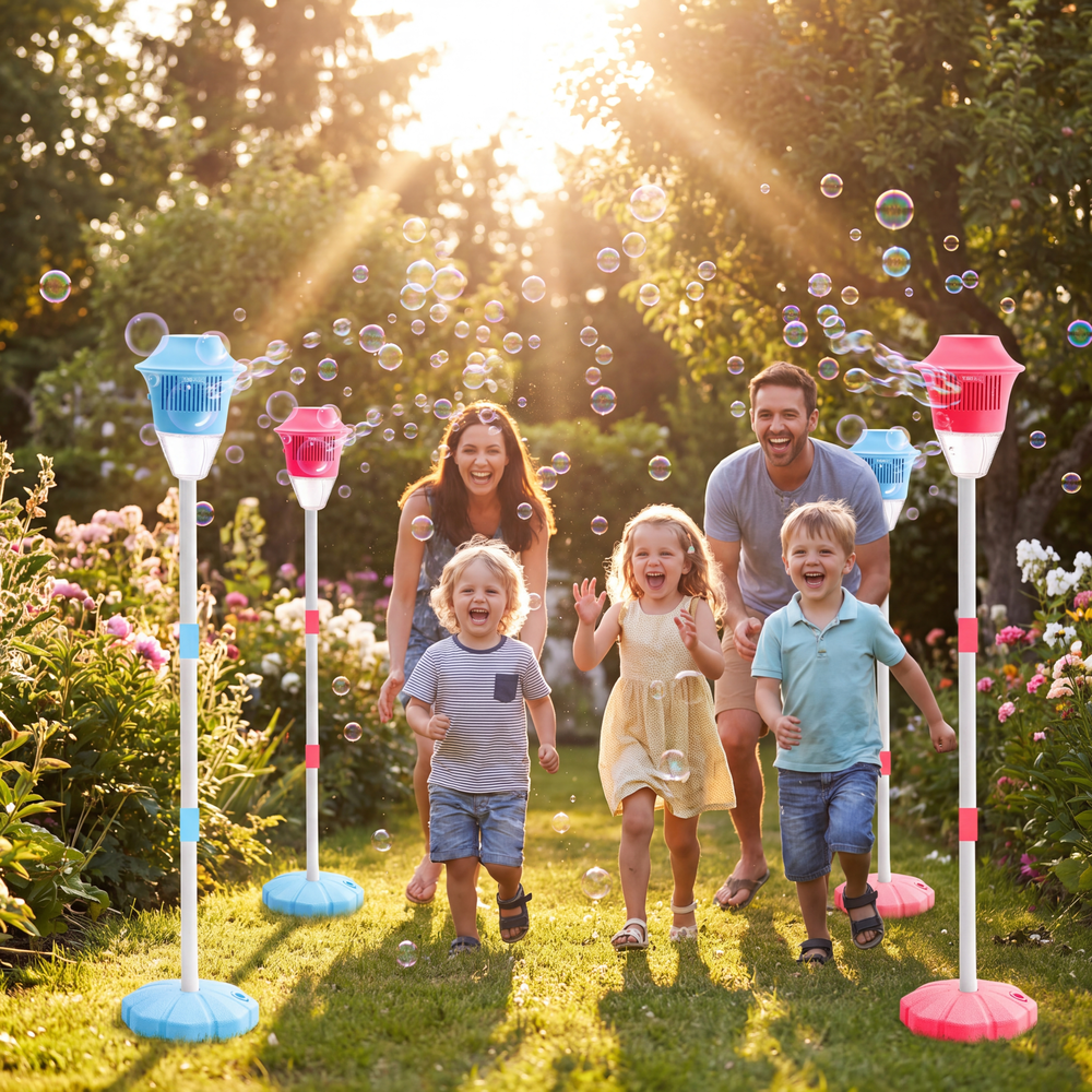 BubbleTorch™ – Il lampione delle bolle magiche- Bolle, luci e musica per trasformare ogni occasione in un momento WOW ✨🫧🫧