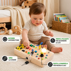 Tavola di attività in legno Montessori ™