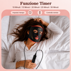 Face Mask LED 180 con Luce Rossa e Infrarosso Vicino per un'azione defaticante