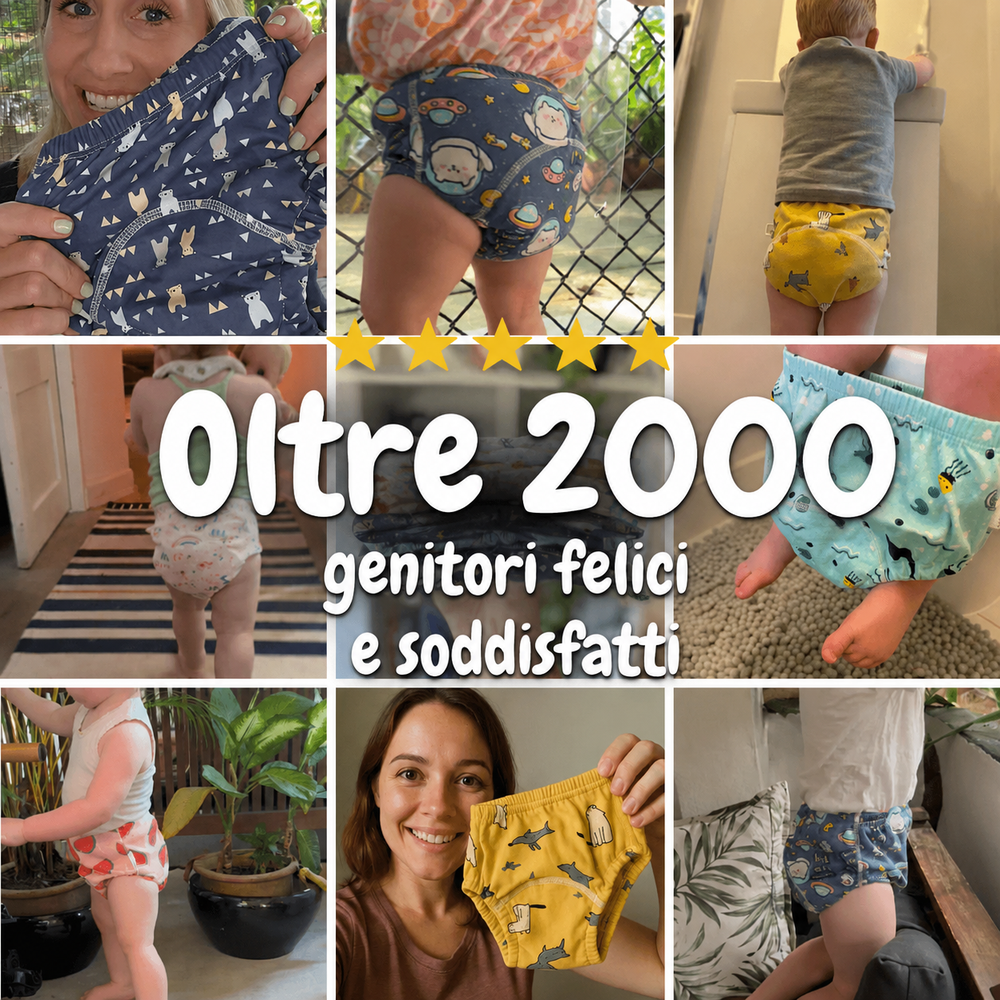 PottyPop™- La Mutandina che Insegna il Vasino