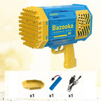 💥 Bubble Bazooka Pro™ – Pistola Sparabolle LED a 69 Fori