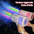 💥 Bubble Bazooka Pro™ – Pistola Sparabolle LED a 69 Fori