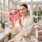 Face Mask LED 180 con Luce Rossa e Infrarosso Vicino per un'azione defaticante