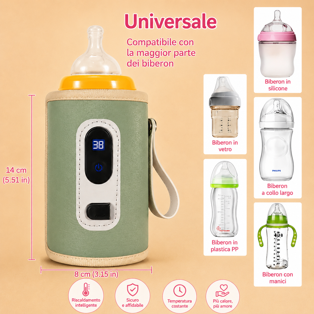 MilkGO™ Scaldabiberon USB portatile